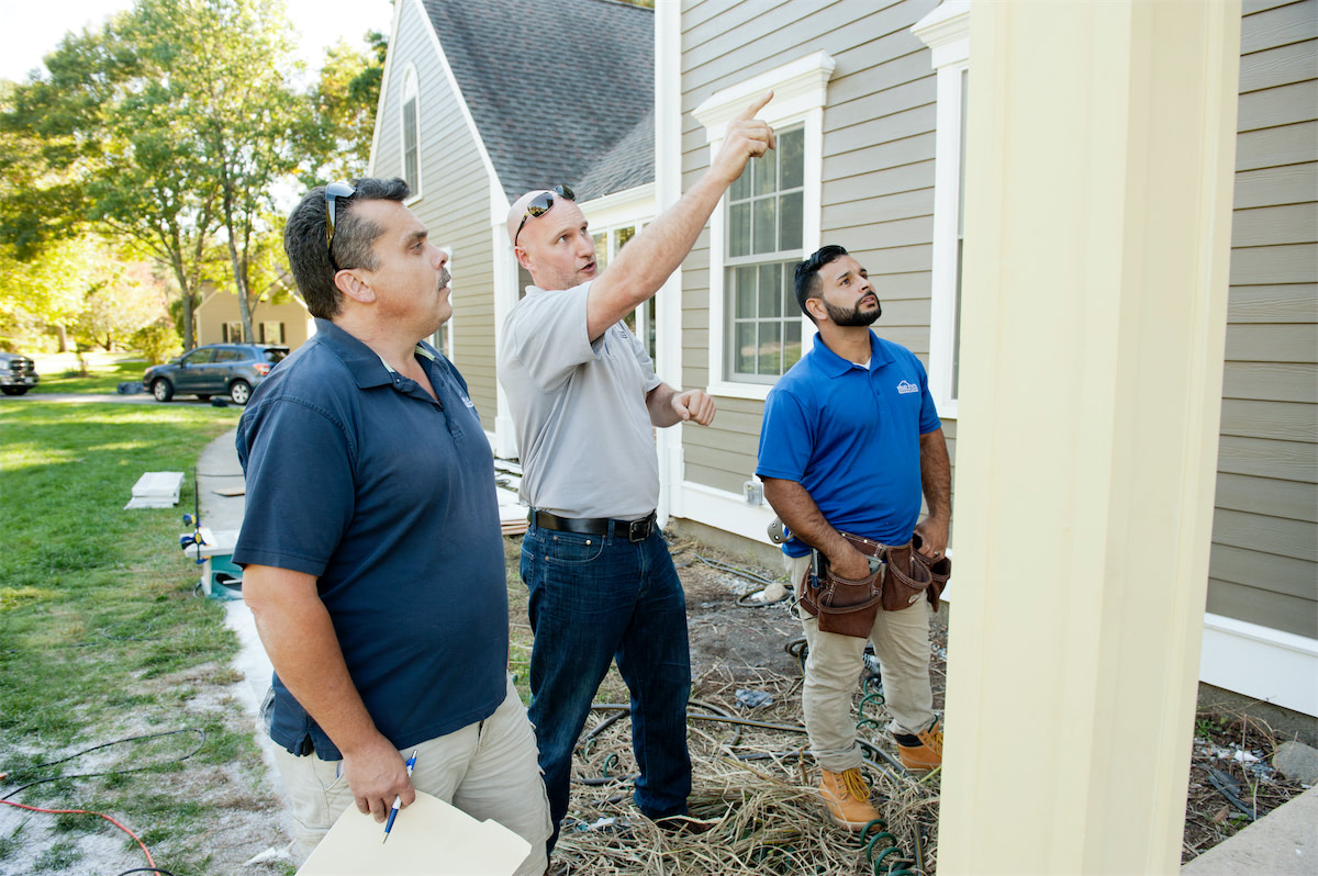 Solid State Construction - Siding Installation Central MA - Jeff, Will & Chris