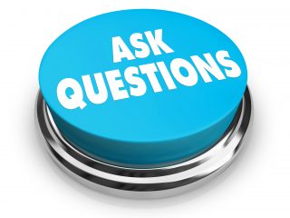 Large Ask Questions Button