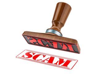 scam stamp warning customers to watch out for buy 1 get 1 free window sales