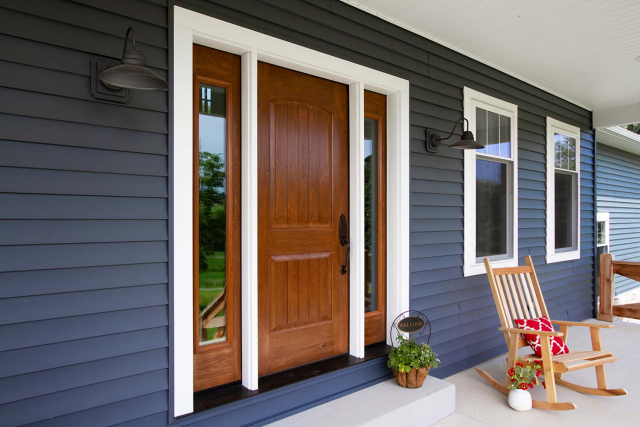 ProVia Fiberglass Front Door - Central MA - Solid State Construction