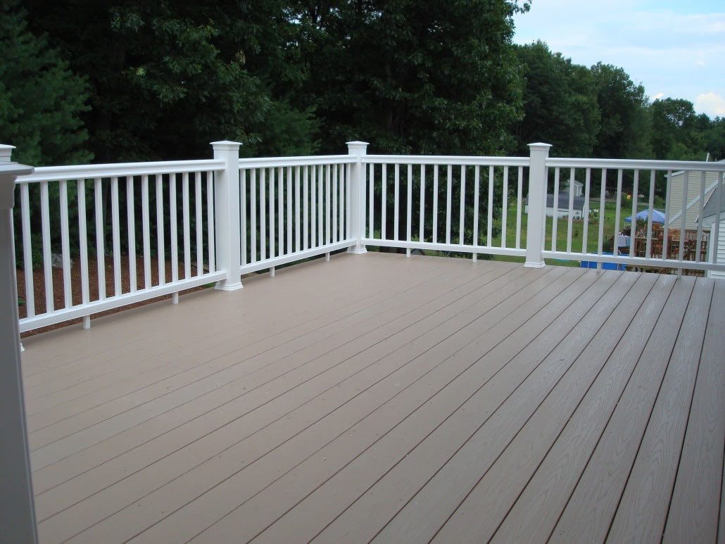 Wood paint deck