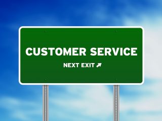 Customer-Service-Exit-Sign
