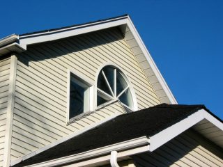 Siding On Home With Windows